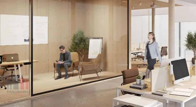 Nieuwbouw Bedrijfsgebouw te Huur Bornem 4860m² Magazijn 600m² Kantoor