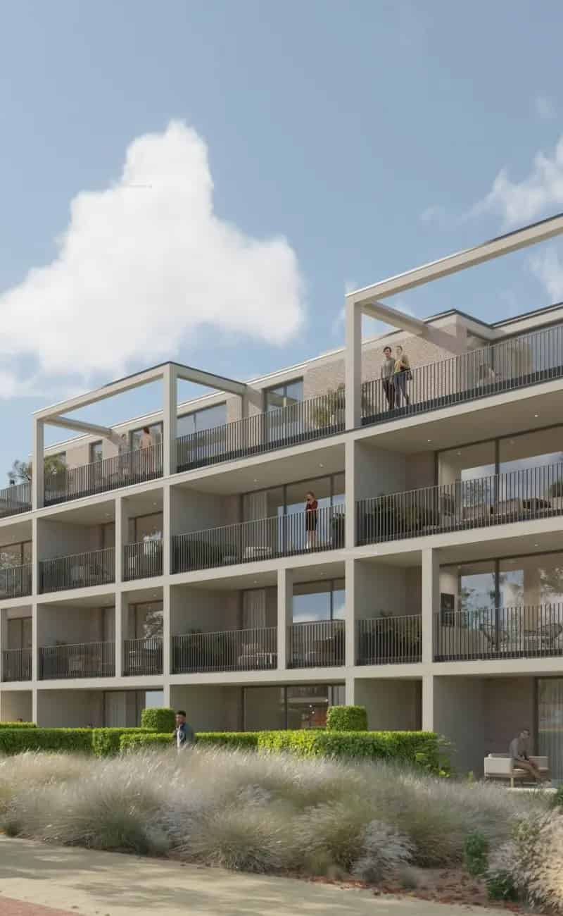 Nieuwbouw Appartement 2 Slaapkamers Merelbeke