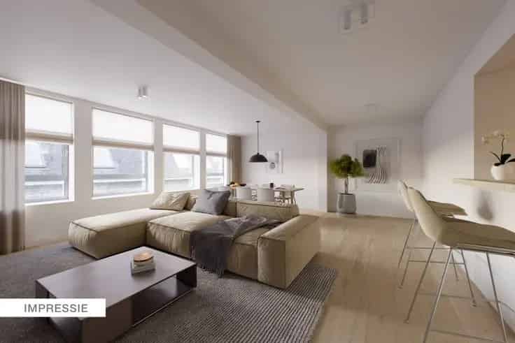 Duplex Antwerpen Centrum 3 slaapkamers 170m2 Zonnig Terras A-label