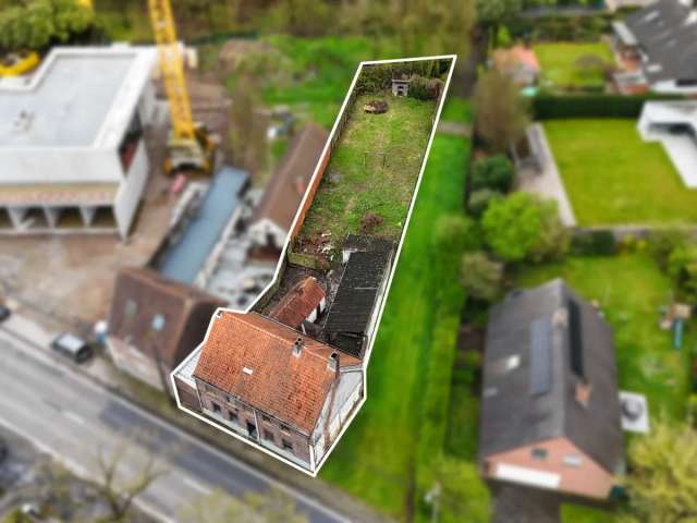 Perceel grond van 815m² met zuid oriëntatie