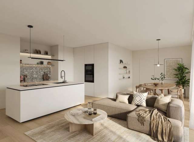 Modern wonen in stijl, omringd door groen en comfort