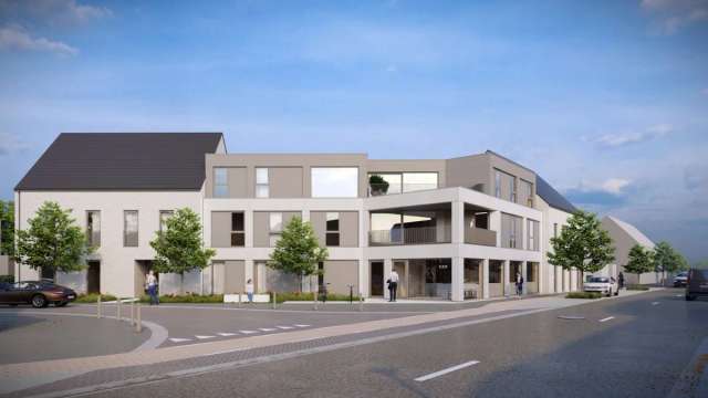 Ruim nieuwbouwappartement met 2 slaapkamers en 2 terrassen.