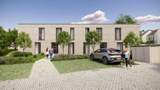 Duurzaam gelijkvloers appartement met 2 slpks te Kortenaken