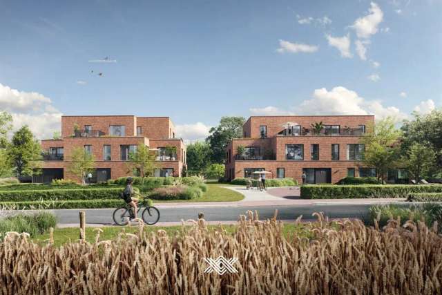 Nieuwbouw appartement te koop in De Lijsters Merelbeke