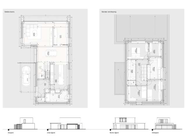 Nieuwbouwproject luxe villa te Merelbeke