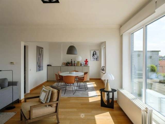 Penthouse met 200m² terras en adembenemend zicht