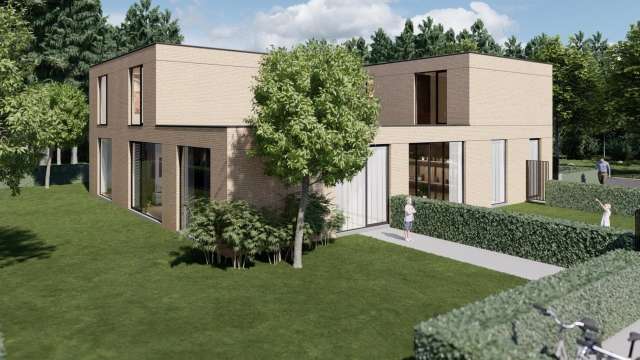 Nieuwbouw villa aan het randje van het prachtige bos te Houthulst